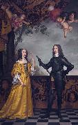 Willem II (1626-50), prince of Orange, and his wife Maria Stuart Gerard van Honthorst